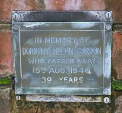 Dorothy Helen Gordon 