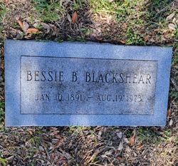 Bessie Burnett <I>Sellers</I> Blackshear 