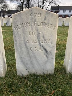 PVT Henry Flowers 