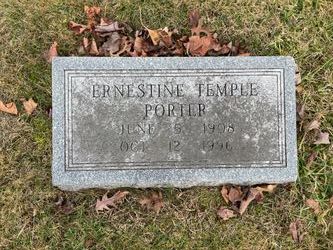 Louise Ernestine <I>Temple</I> Porter 