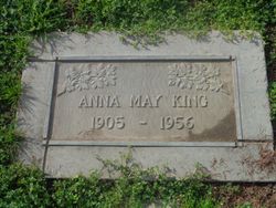 Anna May <I>Cox</I> King 
