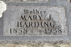 Mary J. <I>Howard</I> Harding 