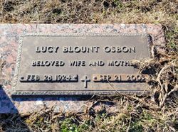 Lucy Gertrude <I>Blount</I> Osbon 