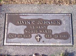 Alvin C Johnson 