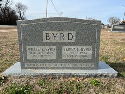 Bertha May <I>Langdon</I> Byrd 