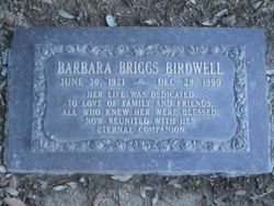 Barbara <I>Briggs</I> Birdwell 