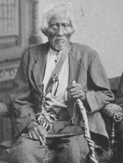 Chief John Smoke “Sakayengwaraton” Johnson 