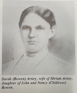 Sarah <I>Bowen</I> Arney 