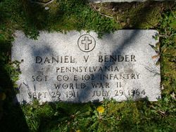 Sgt Daniel Vincent Bender 
