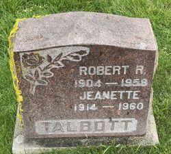 Jeanette <I>Curtis</I> Talbott 