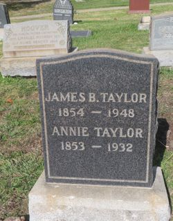 Annie E <I>Ramsay</I> Taylor 