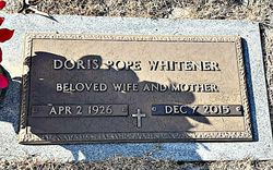 Doris Viola <I>Pope</I> Whitener 
