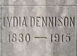 Lydia <I>Aldenderfer</I> Clark Dennison 