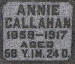 Annie <I>Coman</I> Callahan 