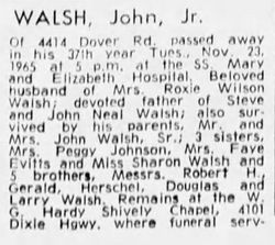 John Dewey Walsh Jr.