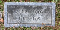 Anna <I>Farmer</I> Cox 