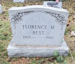 Florence M <I>Slusser</I> Best 