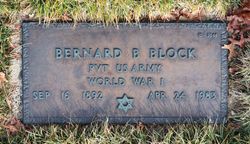 Bernard B Block 