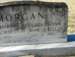 Virlilia Eugenia <I>Gnann</I> Morgan 