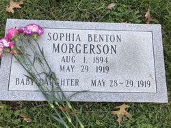 Sophia <I>Benton</I> Morgerson 