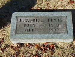 Beatrice <I>Williams</I> Lewis 