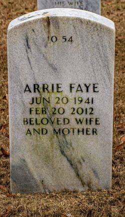 Arrie Faye <I>Graham</I> Baggett 