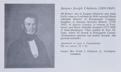 Jacques Joseph “James” Chalaron Sr.