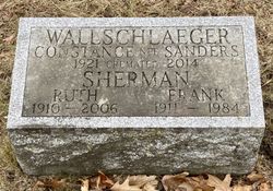Ruth Mathilda <I>Wallschlaeger</I> Sherman 