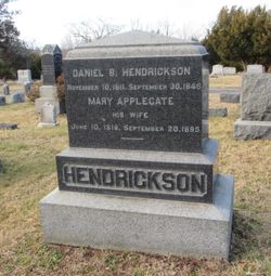 Mary <I>Applegate</I> Hendrickson 