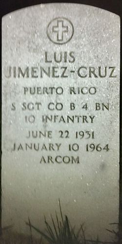 S/Sgt. Luis Jimenez-Cruz 