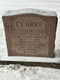 Ruby Faith <I>Puffer</I> Clarke 