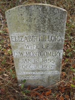 Elizabeth <I>Flora</I> Montgomery 