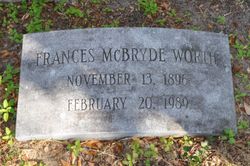 Frances McBryde Worth 