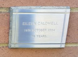 Eileen <I>Manwaring</I> Caldwell 