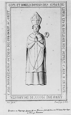Fürstbischof Simon III. zur Lippe 