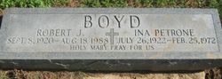Robert Joseph “Bob” Boyd Sr.