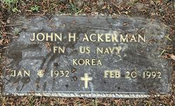 John H Ackerman 