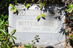 Myrtle Elizabeth “Betty” <I>Smith</I> Blakely 