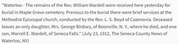 Rev William Wardell 