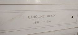 Caroline <I>Kemler</I> Klein 