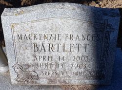MacKenzie Frances Bartlett 
