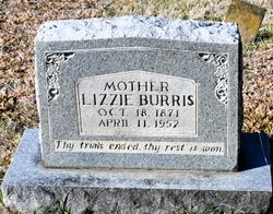 Elizabeth “Lizzie” <I>Binns</I> Burris 