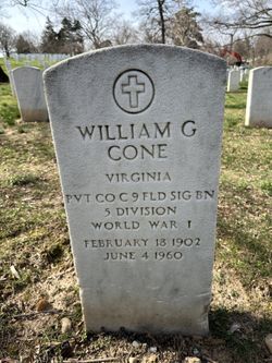 William G Cone 