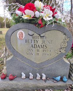 Betty J Adams 