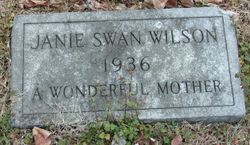 Janie <I>Swan</I> Wilson 
