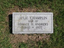 Julia Nancy <I>Champlin</I> Andrews 