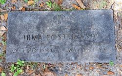 Irma Augusta <I>Foster</I> Ash 