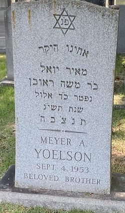 Meyer Alfred “Mike” Yoelson 