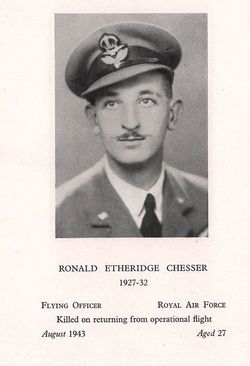 Flying Officer Ronald Etheridge Chesser 