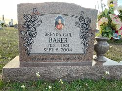 Brenda G <I>Benefield</I> Baker 